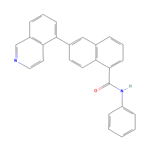 6-isoquinolin-5-yl-N-phenylnaphthalene-1-carboxamide (CAS: 919363-06-7) - Related Chemical Product