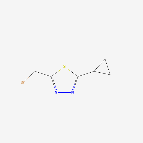 2-(bromomethyl)-5-cyclopropyl-1,3,4-thiadiazole (CAS: 951122-65-9) - Related Chemical Product
