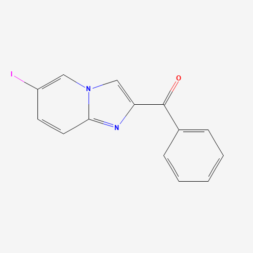 (6-iodoimidazo[1,2-a]pyridin-2-yl)-phenylmethanone (CAS: 1000845-64-6) - Related Chemical Product