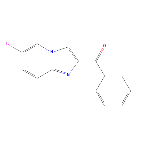 (6-iodoimidazo[1,2-a]pyridin-2-yl)-phenylmethanone (CAS: 1000845-64-6) - Related Chemical Product