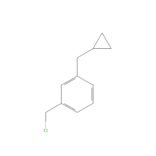 1-(chloromethyl)-3-(cyclopropylmethyl)benzene (CAS: 921602-55-3) - Related Chemical Product