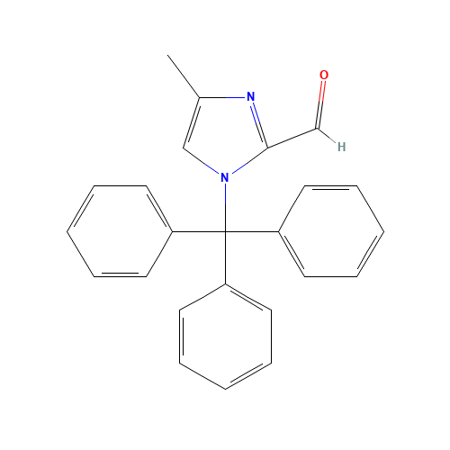 4-methyl-1-tritylimidazole-2-carbaldehyde (CAS: 869967-21-5) - Related Chemical Product