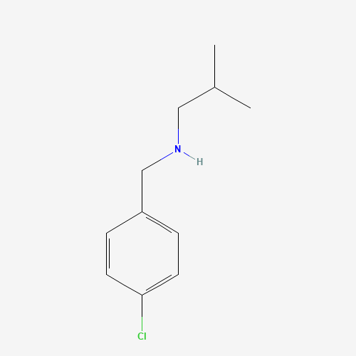 N-[(4-chlorophenyl)methyl]-2-methylpropan-1-amine (CAS: 69957-81-9) - Related Chemical Product