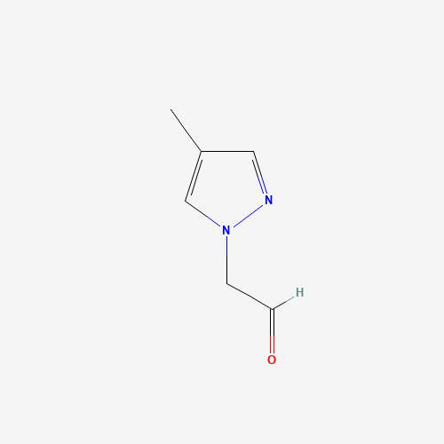 2-(4-methylpyrazol-1-yl)acetaldehyde (CAS: 1006471-31-3) - Related Chemical Product
