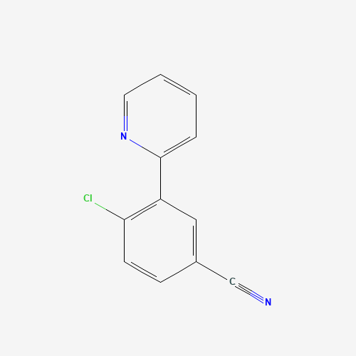 4-chloro-3-pyridin-2-ylbenzonitrile (CAS: 1245636-11-6) - Related Chemical Product