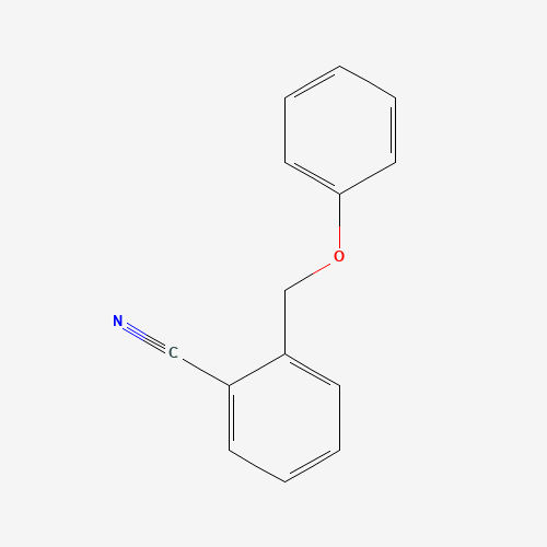 2-(phenoxymethyl)benzonitrile (CAS: 168971-54-8) - Chemical Structure and Molecular Formula 