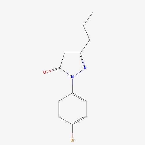 2-(4-bromophenyl)-5-propyl-4H-pyrazol-3-one (CAS: 184707-90-2) - Related Chemical Product