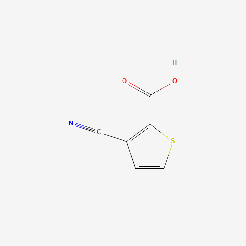 3-cyanothiophene-2-carboxylic acid (CAS: 58231-00-8) - Chemical Structure and Molecular Formula 