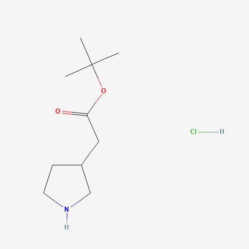 tert-butyl 2-pyrrolidin-3-ylacetate;hydrochloride (CAS: 570424-02-1) - Related Chemical Product