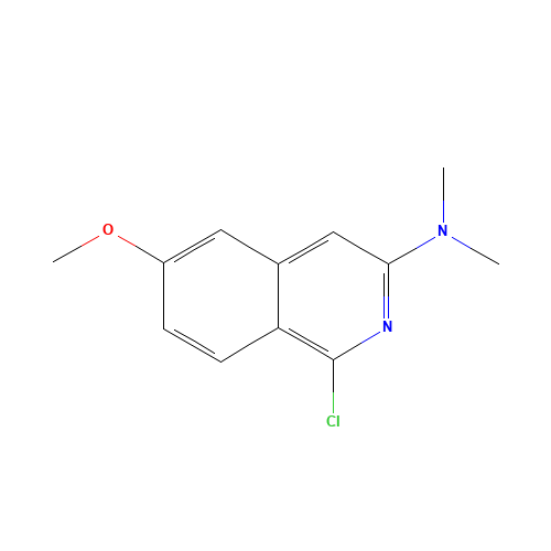 1-chloro-6-methoxy-N,N-dimethylisoquinolin-3-amine (CAS: 1028251-91-3) - Related Chemical Product