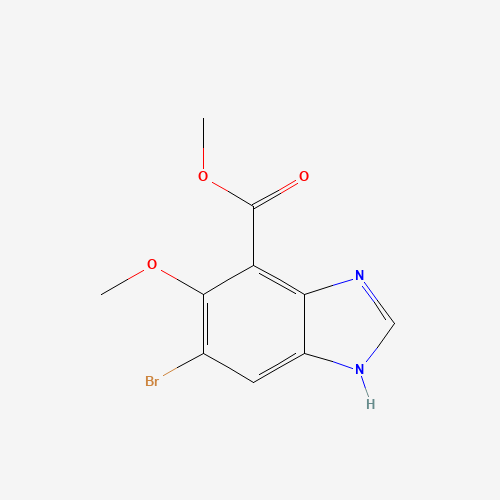 methyl 6-bromo-5-methoxy-1H-benzimidazole-4-carboxylate (CAS: 1193789-73-9) - Related Chemical Product