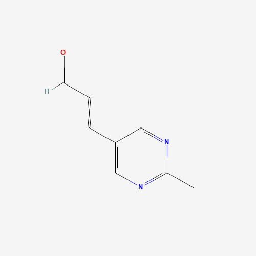 3-(2-methylpyrimidin-5-yl)prop-2-enal (CAS: 393177-83-8) - Related Chemical Product