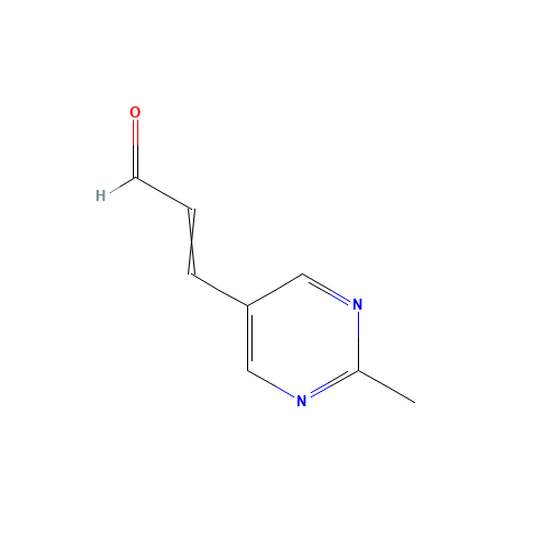 3-(2-methylpyrimidin-5-yl)prop-2-enal (CAS: 393177-83-8) - Related Chemical Product