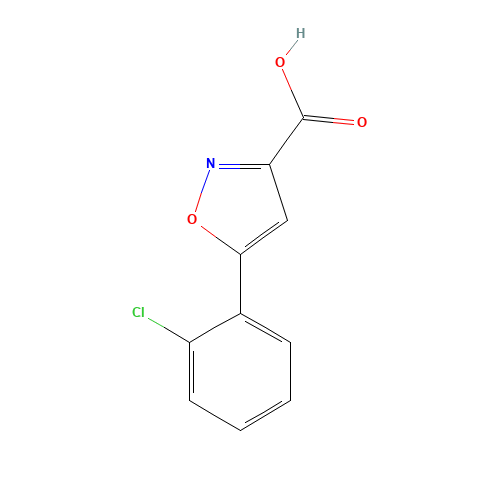 5-(2-chlorophenyl)-1,2-oxazole-3-carboxylic acid (CAS: 334017-34-4) - Related Chemical Product