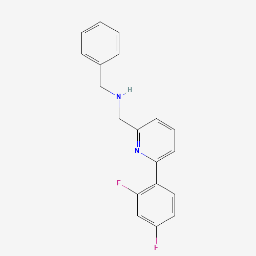 N-[[6-(2,4-difluorophenyl)pyridin-2-yl]methyl]-1-phenylmethanamine (CAS: 887985-29-7) - Related Chemical Product