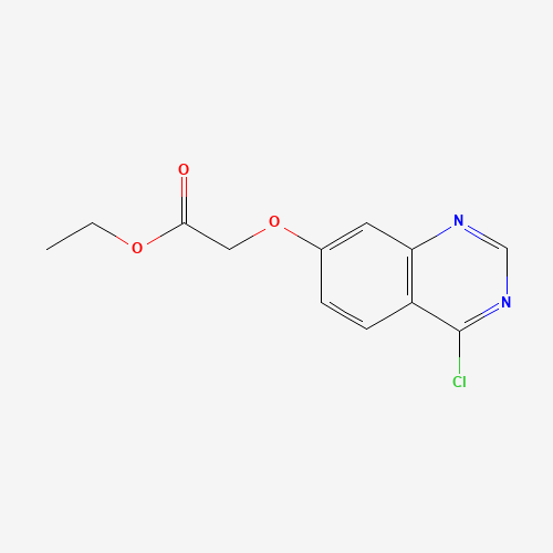 ethyl 2-(4-chloroquinazolin-7-yl)oxyacetate (CAS: 1000577-87-6) - Related Chemical Product