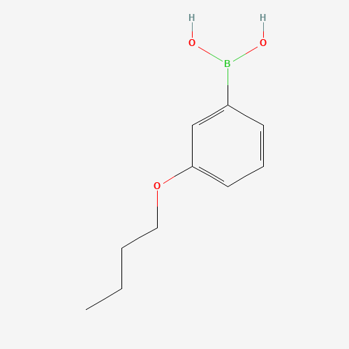 (3-butoxyphenyl)boronic acid (CAS: 352534-81-7) - Chemical Structure and Molecular Formula 