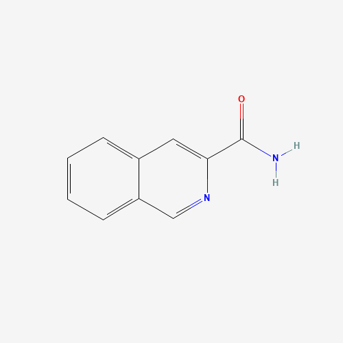 isoquinoline-3-carboxamide (CAS: 50458-77-0) - Chemical Structure and Molecular Formula 