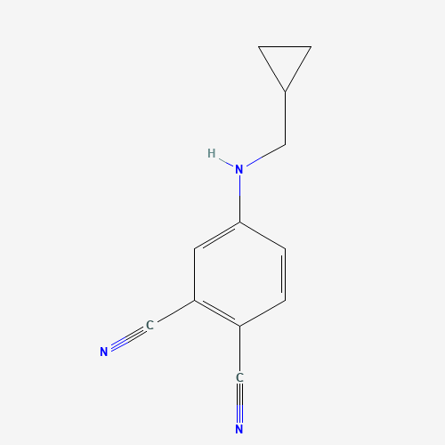 4-(cyclopropylmethylamino)benzene-1,2-dicarbonitrile (CAS: 864286-63-5) - Related Chemical Product