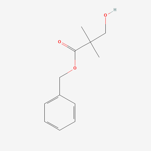 benzyl 3-hydroxy-2,2-dimethylpropanoate (CAS: 17701-61-0) - Chemical Structure and Molecular Formula 