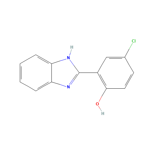 4-chloro-6-(1,3-dihydrobenzimidazol-2-ylidene)cyclohexa-2,4-dien-1-one (CAS: 41433-12-9) - Related Chemical Product