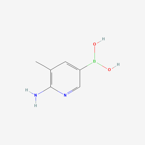 (6-amino-5-methylpyridin-3-yl)boronic acid (CAS: 1032759-01-5) - Related Chemical Product