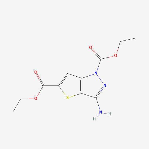 diethyl 3-aminothieno[3,2-c]pyrazole-1,5-dicarboxylate (CAS: 648412-62-8) - Related Chemical Product
