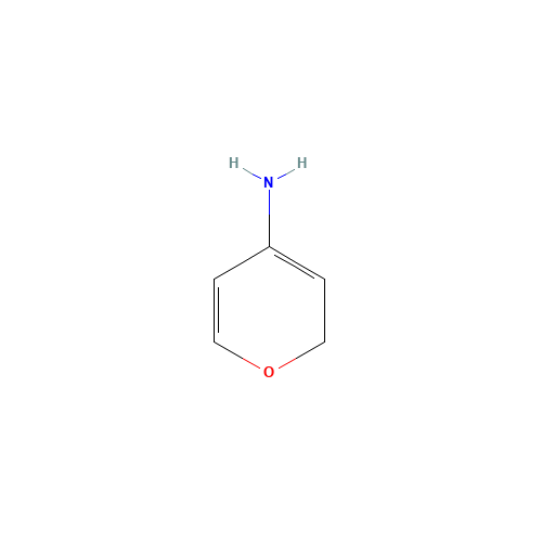 2H-pyran-4-amine (CAS: 128563-50-8) - Chemical Structure and Molecular Formula 