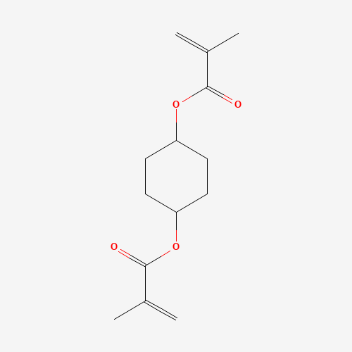 [4-(2-methylprop-2-enoyloxy)cyclohexyl] 2-methylprop-2-enoate (CAS: 38479-34-4) - Chemical Structure and Molecular Formula 