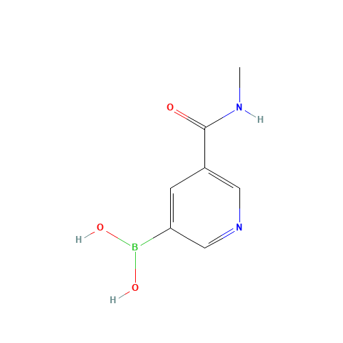 [5-(methylcarbamoyl)pyridin-3-yl]boronic acid (CAS: 1286784-09-5) - Related Chemical Product