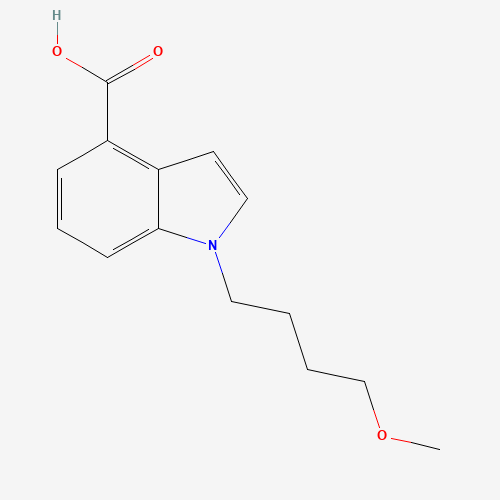 1-(4-methoxybutyl)indole-4-carboxylic acid (CAS: 1431309-43-1) - Related Chemical Product