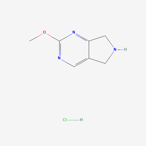 2-methoxy-6,7-dihydro-5H-pyrrolo[3,4-d]pyrimidine;hydrochloride (CAS: 1360364-97-1) - Related Chemical Product