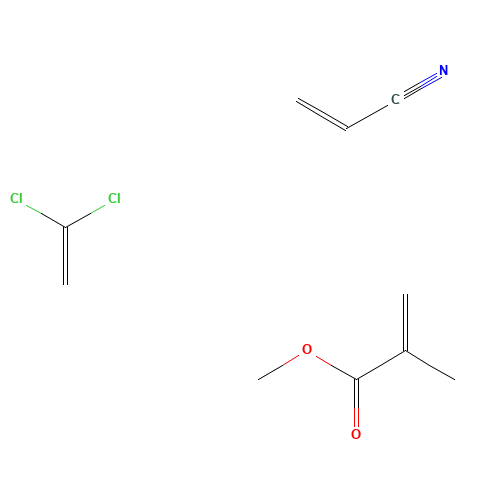 1,1-dichloroethene;methyl 2-methylprop-2-enoate;prop-2-enenitrile (CAS: 25214-39-5) - Related Chemical Product