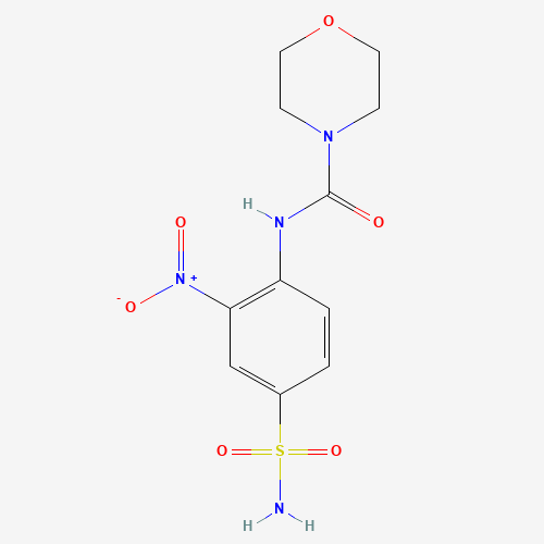 N-(2-nitro-4-sulfamoylphenyl)morpholine-4-carboxamide (CAS: 1256667-63-6) - Related Chemical Product