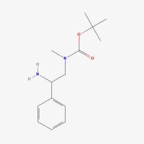 tert-butyl N-(2-amino-2-phenylethyl)-N-methylcarbamate (CAS: 1242771-20-5) - Related Chemical Product