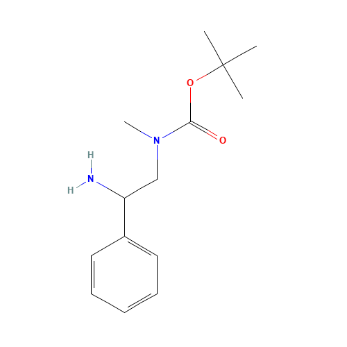 tert-butyl N-(2-amino-2-phenylethyl)-N-methylcarbamate (CAS: 1242771-20-5) - Related Chemical Product
