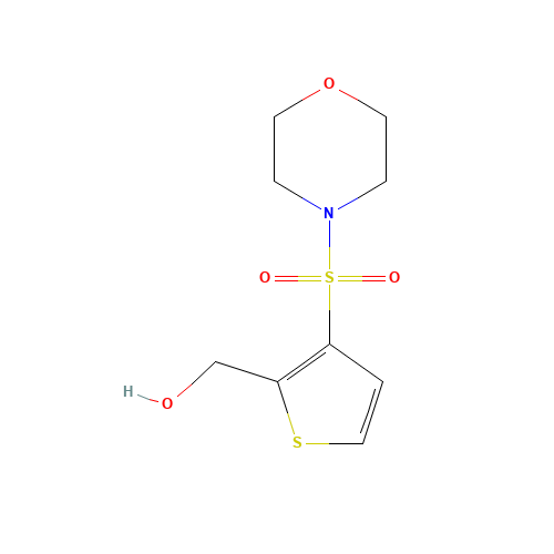 (3-morpholin-4-ylsulfonylthiophen-2-yl)methanol (CAS: 1030431-13-0) - Related Chemical Product