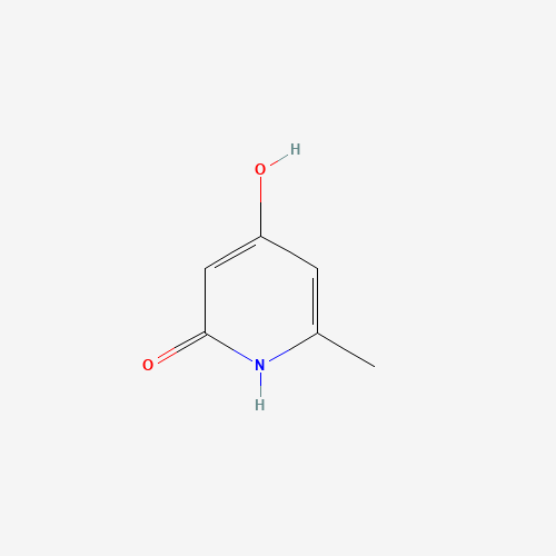 4-hydroxy-6-methyl-1H-pyridin-2-one (CAS: 158152-94-4) - Chemical Structure and Molecular Formula 