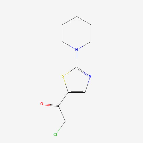 2-chloro-1-(2-piperidin-1-yl-1,3-thiazol-5-yl)ethanone (CAS: 790271-19-1) - Related Chemical Product