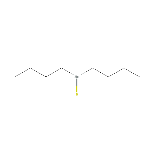 dibutyl(sulfanylidene)tin (CAS: 4253-22-9) - Chemical Structure and Molecular Formula 