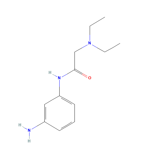 N-(3-aminophenyl)-2-(diethylamino)acetamide (CAS: 856047-84-2) - Chemical Structure and Molecular Formula 