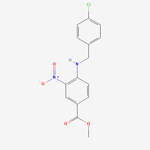methyl 4-[(4-chlorophenyl)methylamino]-3-nitrobenzoate (CAS: 174422-22-1) - Related Chemical Product