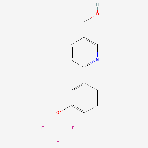 [6-[3-(trifluoromethoxy)phenyl]pyridin-3-yl]methanol (CAS: 197847-92-0) - Related Chemical Product