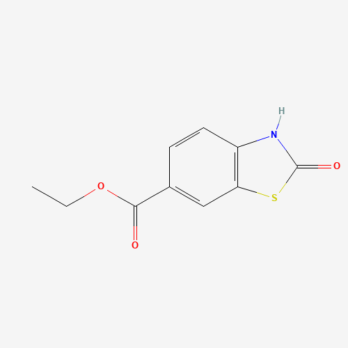 ethyl 2-oxo-3H-1,3-benzothiazole-6-carboxylate (CAS: 207552-73-6) - Chemical Structure and Molecular Formula 