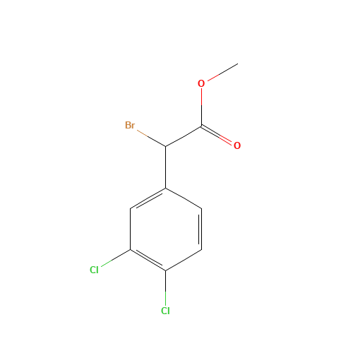methyl 2-bromo-2-(3,4-dichlorophenyl)acetate (CAS: 163339-71-7) - Related Chemical Product