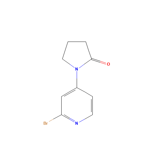 1-(2-bromopyridin-4-yl)pyrrolidin-2-one (CAS: 1142194-75-9) - Related Chemical Product