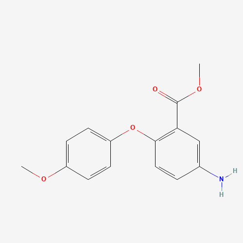 methyl 5-amino-2-(4-methoxyphenoxy)benzoate (CAS: 288151-75-7) - Related Chemical Product