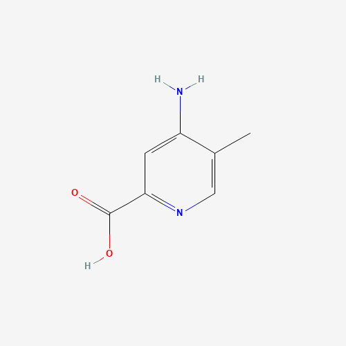 4-amino-5-methylpyridine-2-carboxylic acid (CAS: 23609-89-4) - Chemical Structure and Molecular Formula 