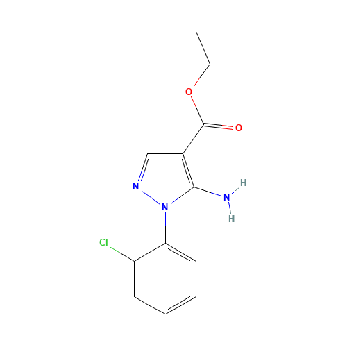 ethyl 5-amino-1-(2-chlorophenyl)pyrazole-4-carboxylate (CAS: 14678-86-5) - Related Chemical Product