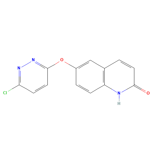 6-(6-chloropyridazin-3-yl)oxy-1H-quinolin-2-one (CAS: 1428558-42-2) - Related Chemical Product